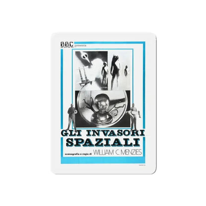 INVADERS FROM MARS (ITALIAN) 1953 Movie Poster - Refrigerator Magnet - The Sticker Space