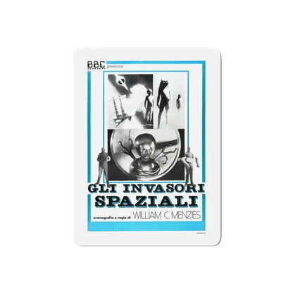 INVADERS FROM MARS (ITALIAN) 1953 Movie Poster - Refrigerator Magnet - The Sticker Space