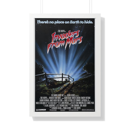 INVADERS FROM MARS (REMAKE) 1986 - Framed Movie Poster-20" x 30"-The Sticker Space