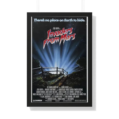 INVADERS FROM MARS (REMAKE) 1986 - Framed Movie Poster - The Sticker Space