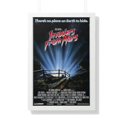 INVADERS FROM MARS (REMAKE) 1986 - Framed Movie Poster - The Sticker Space