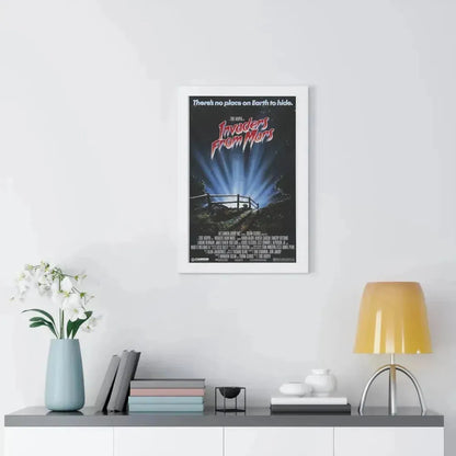 INVADERS FROM MARS (REMAKE) 1986 - Framed Movie Poster - The Sticker Space