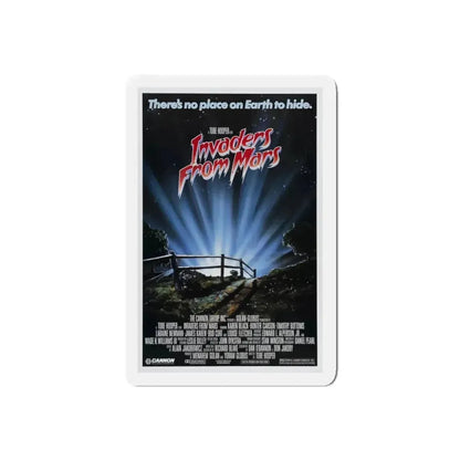 INVADERS FROM MARS (REMAKE) 1986 Movie Poster - Refrigerator Magnet - The Sticker Space