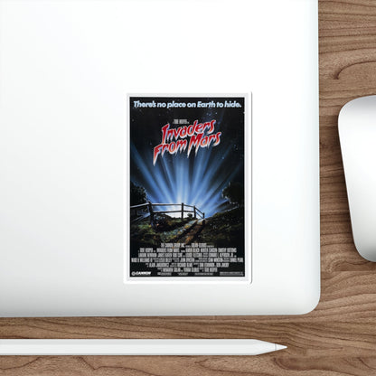 INVADERS FROM MARS (REMAKE) 1986 Movie Poster STICKER Vinyl Die-Cut Decal-The Sticker Space