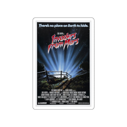 INVADERS FROM MARS (REMAKE) 1986 Movie Poster STICKER Vinyl Die-Cut Decal-3 Inch-The Sticker Space