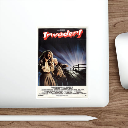 INVADERS FROM MARS (REMAKE FRENCH) 1986 Movie Poster STICKER Vinyl Die-Cut Decal-The Sticker Space