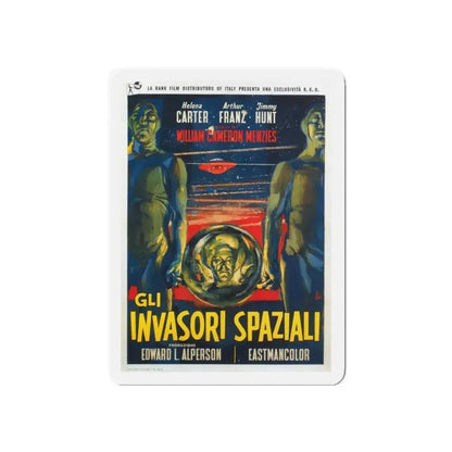 INVADERS FROM MARS (SPANISH) 1953 Movie Poster - Refrigerator Magnet - The Sticker Space