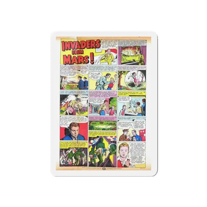 INVADERS FROM MARS (TEASER) 1953 Movie Poster - Refrigerator Magnet - The Sticker Space