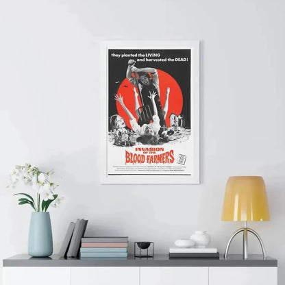 INVASION OF THE BLOOD FARMERS 1972 - Framed Movie Poster - The Sticker Space