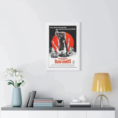INVASION OF THE BLOOD FARMERS 1972 - Framed Movie Poster - The Sticker Space