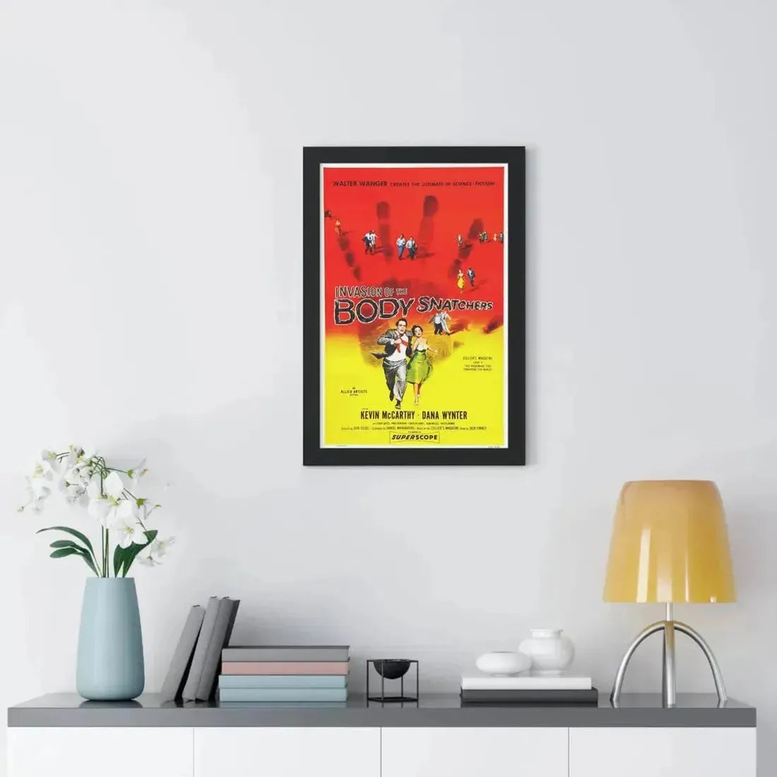INVASION OF THE BODY SNATCHERS 1956 - Framed Movie Poster - The Sticker Space