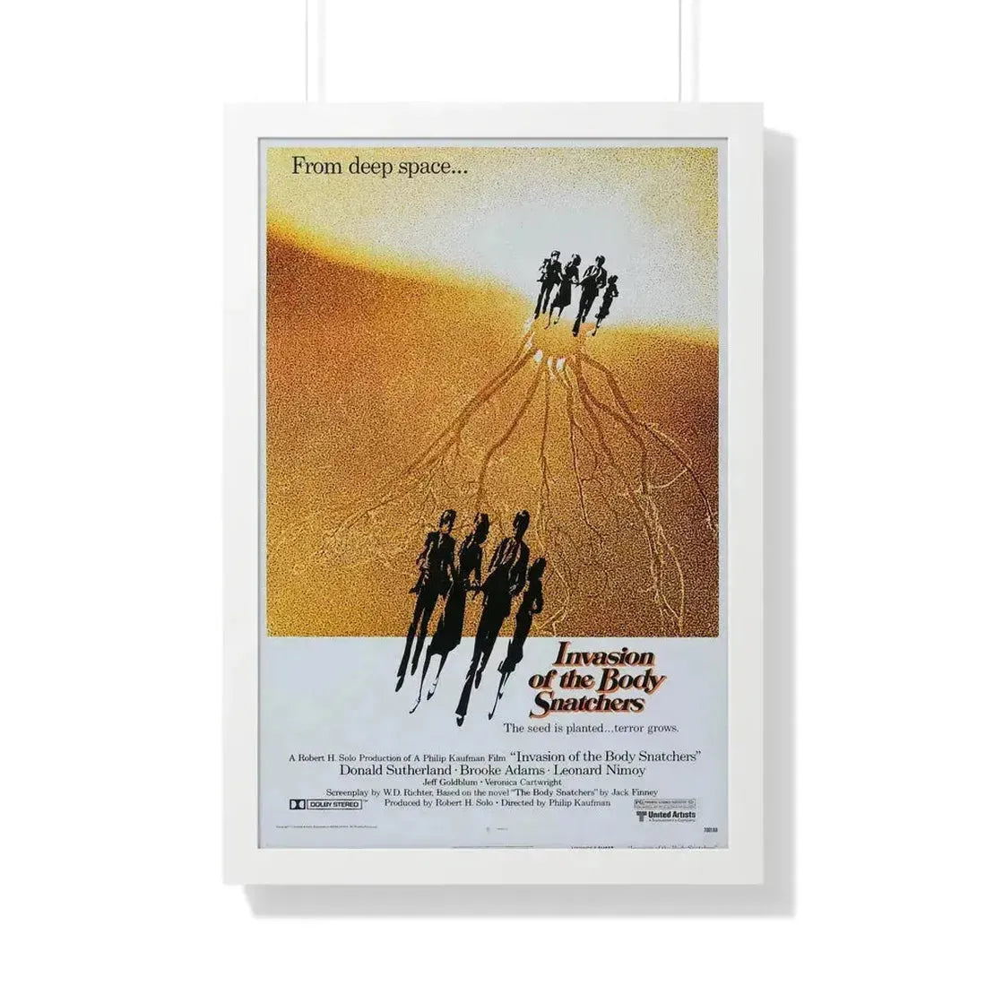 INVASION OF THE BODY SNATCHERS 1978 - Framed Movie Poster 20" x 30" White - The Sticker Space