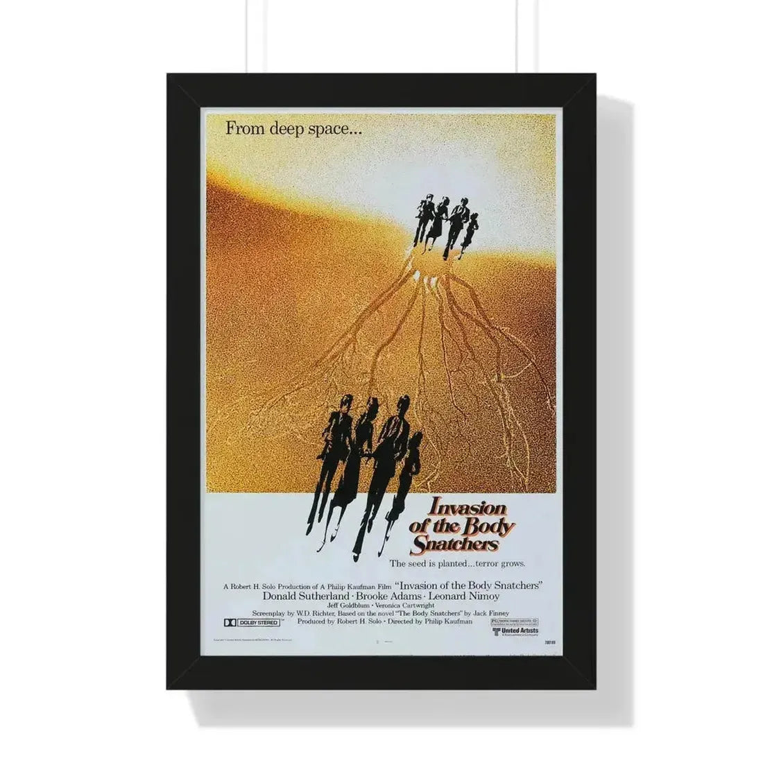 INVASION OF THE BODY SNATCHERS 1978 - Framed Movie Poster - The Sticker Space