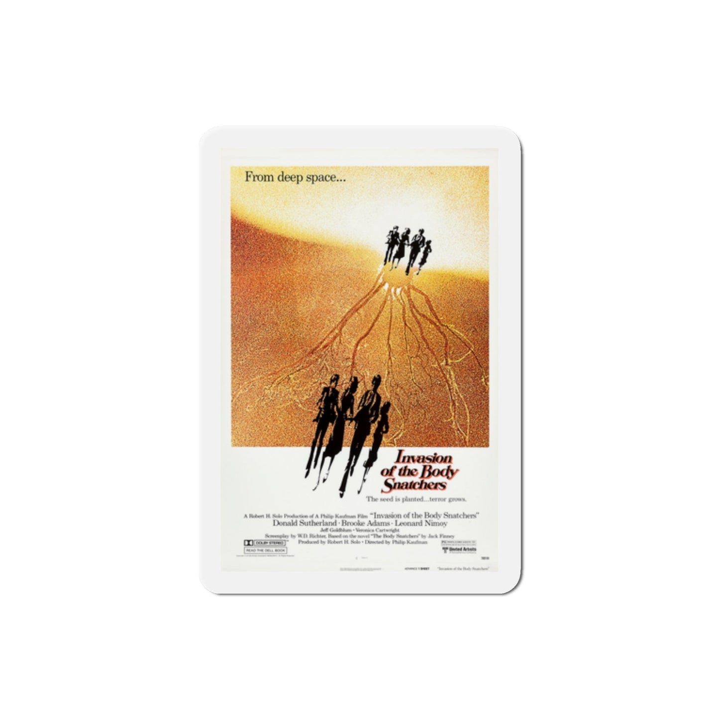 Invasion of the Body Snatchers 1978 Movie Poster Die-Cut Magnet-2 Inch-The Sticker Space