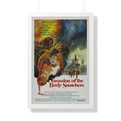 INVASION OF THE BODY SNATCHERS (2) 1978 - Framed Movie Poster 20" x 30" White - The Sticker Space