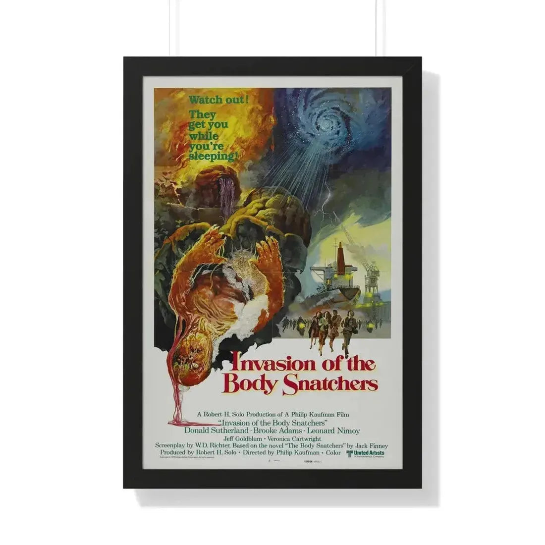 INVASION OF THE BODY SNATCHERS (2) 1978 - Framed Movie Poster - The Sticker Space
