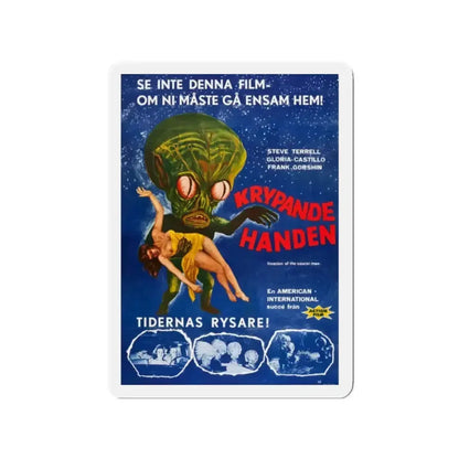INVASION OF THE SAUCER-MEN (SWEDISH) 1957 Movie Poster - Refrigerator Magnet - The Sticker Space
