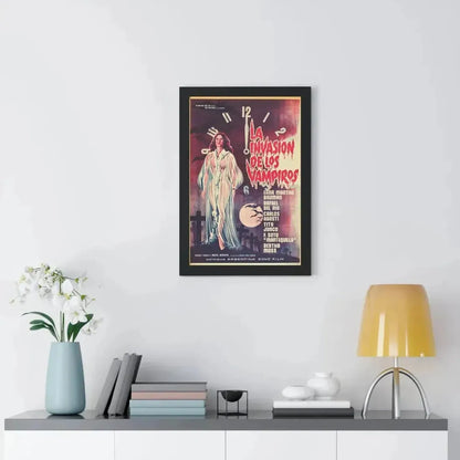 INVASION OF THE VAMPIRES 1963 - Framed Movie Poster - The Sticker Space