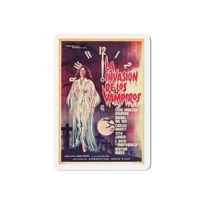 INVASION OF THE VAMPIRES 1963 Movie Poster - Refrigerator Magnet - The Sticker Space
