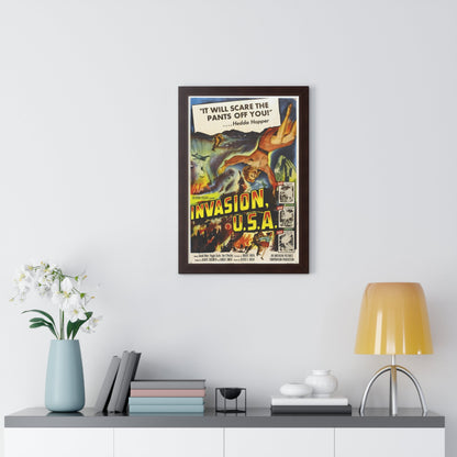 INVASION U.S.A 1952 - Framed Movie Poster-The Sticker Space