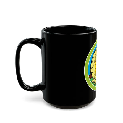 Inventing (Boy Scout Merit Badge) Black Coffee Mug-The Sticker Space