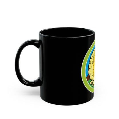 Inventing (Boy Scout Merit Badge) Black Coffee Mug-The Sticker Space