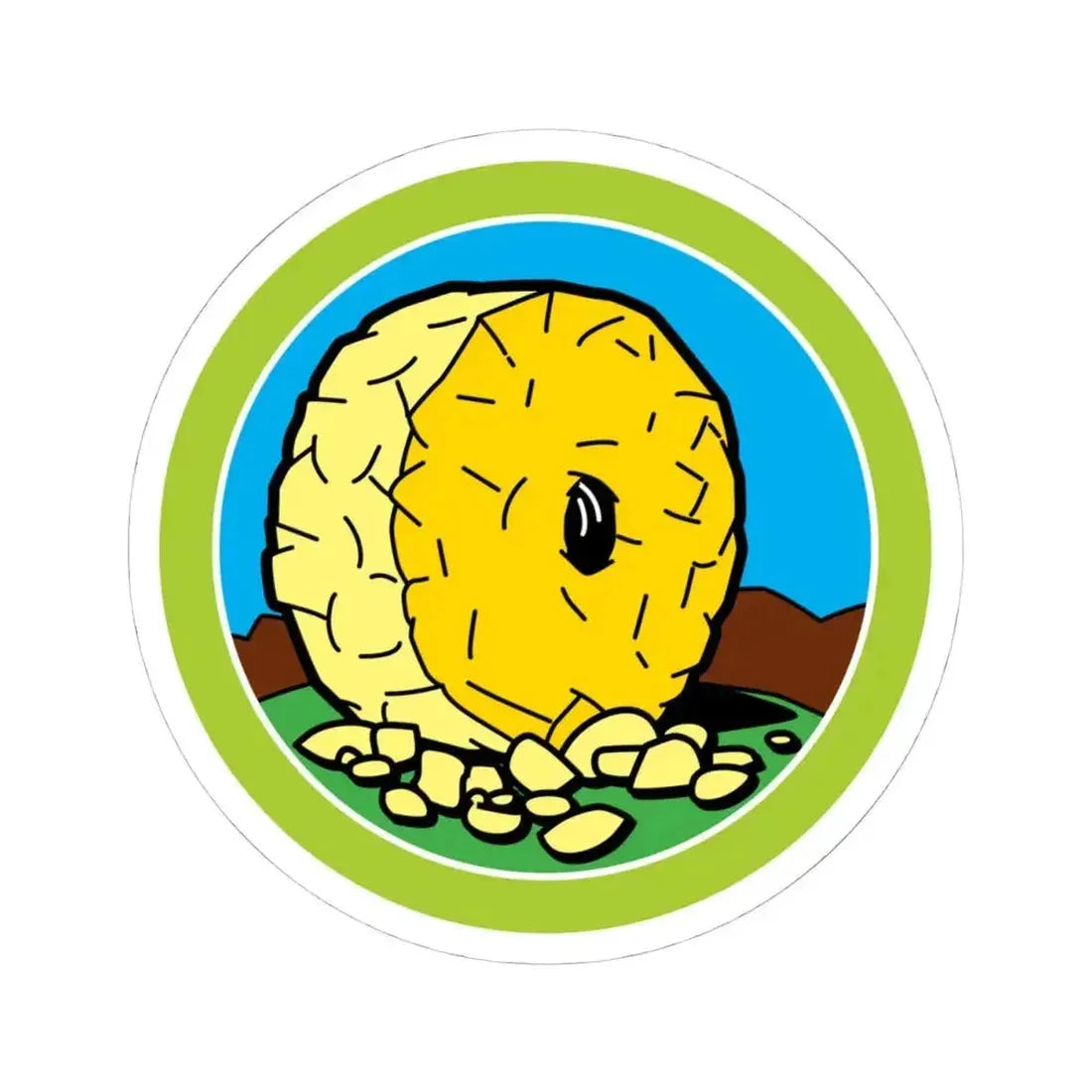 Inventing (Boy Scout Merit Badge) STICKER Vinyl Kiss-Cut Decal 4 Inch White - The Sticker Space