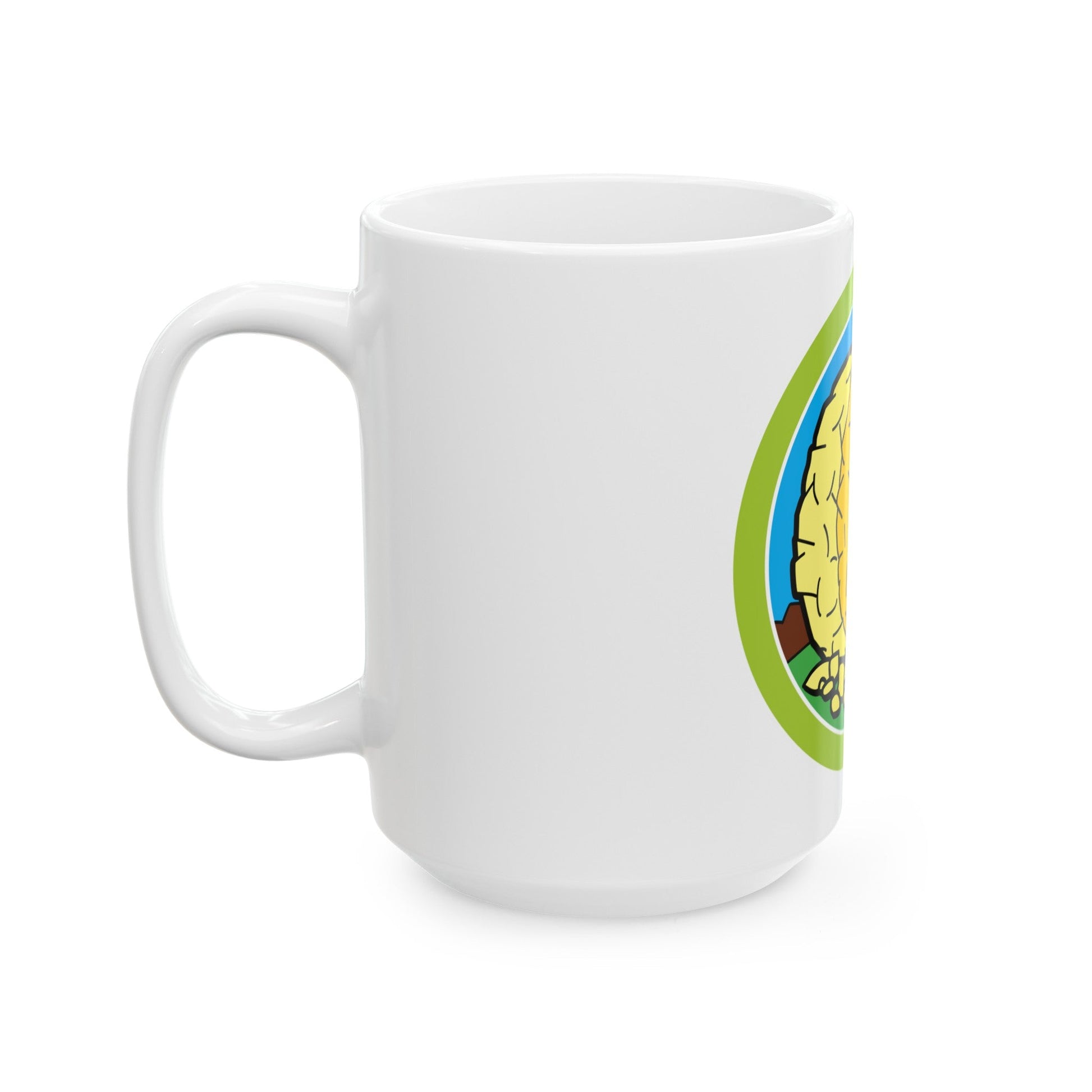 Inventing (Boy Scout Merit Badge) White Coffee Mug-The Sticker Space