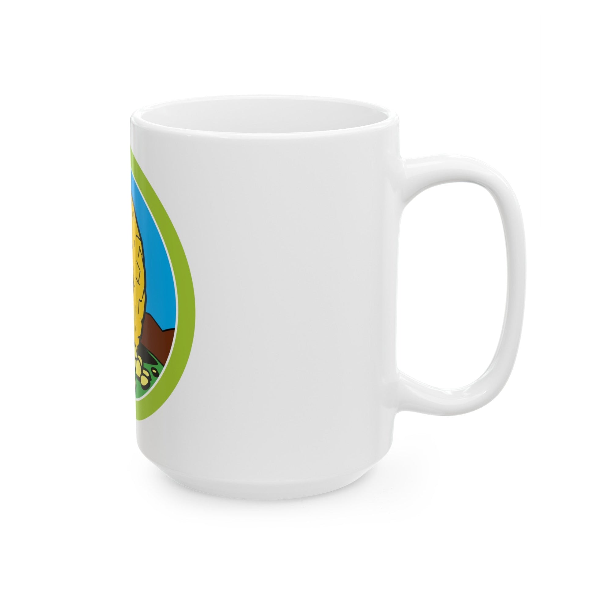 Inventing (Boy Scout Merit Badge) White Coffee Mug-The Sticker Space