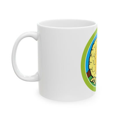 Inventing (Boy Scout Merit Badge) White Coffee Mug-The Sticker Space