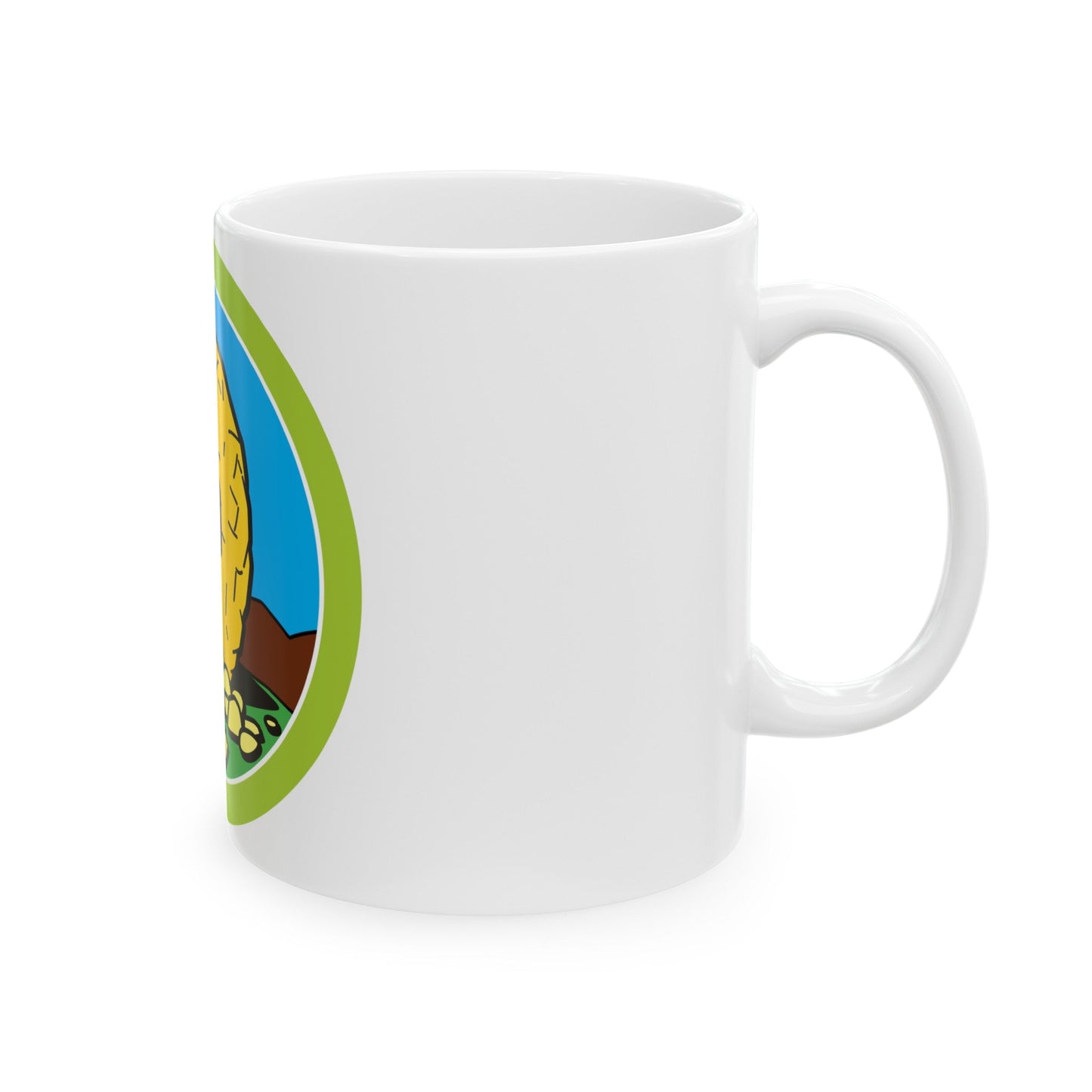 Inventing (Boy Scout Merit Badge) White Coffee Mug-The Sticker Space