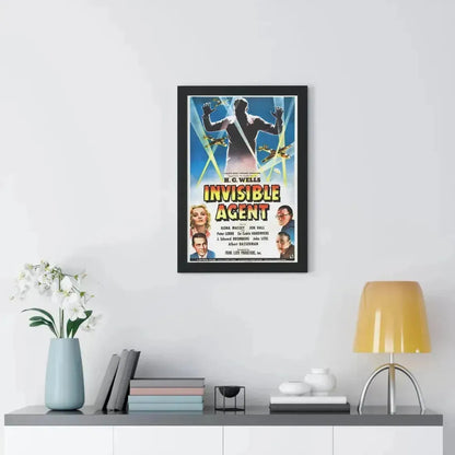 INVISIBLE AGENT 1942 - Framed Movie Poster - The Sticker Space