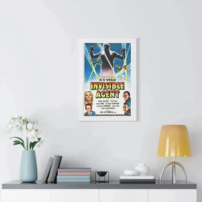 INVISIBLE AGENT 1942 - Framed Movie Poster - The Sticker Space