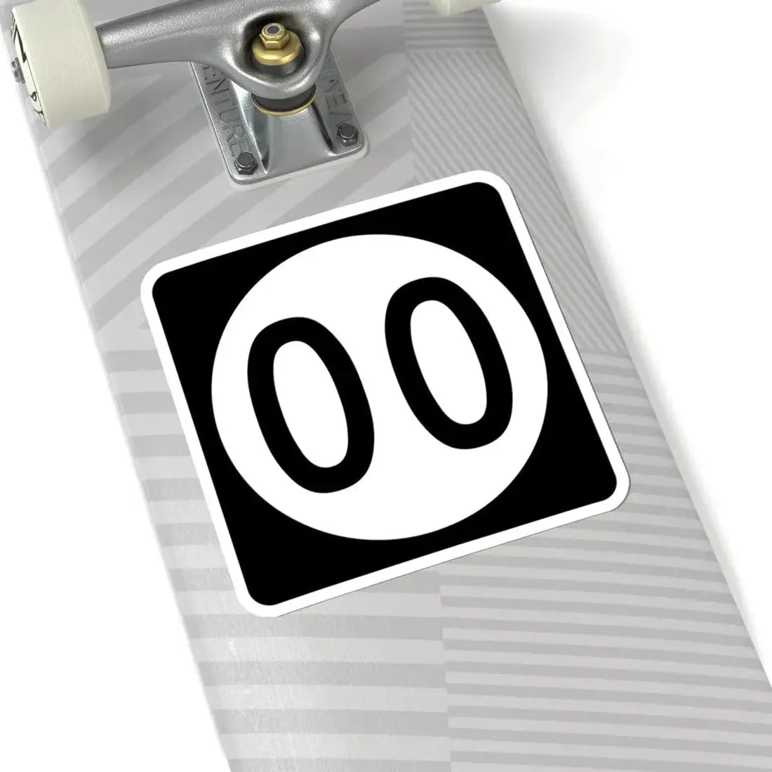 Iowa 00 (Iowa) (Road Sign) STICKER Vinyl Kiss-Cut Decal - The Sticker Space