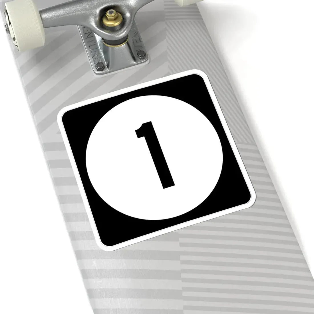 Iowa 1 (Iowa) (Road Sign) STICKER Vinyl Kiss-Cut Decal - The Sticker Space