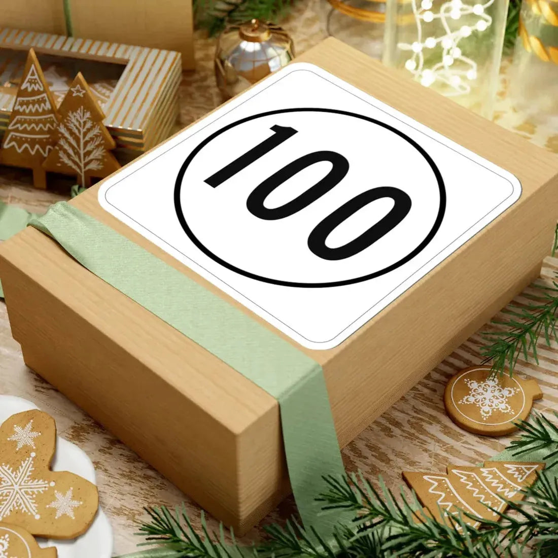 Iowa 100 1948 (Iowa) (Road Sign) STICKER Vinyl Kiss-Cut Decal - The Sticker Space