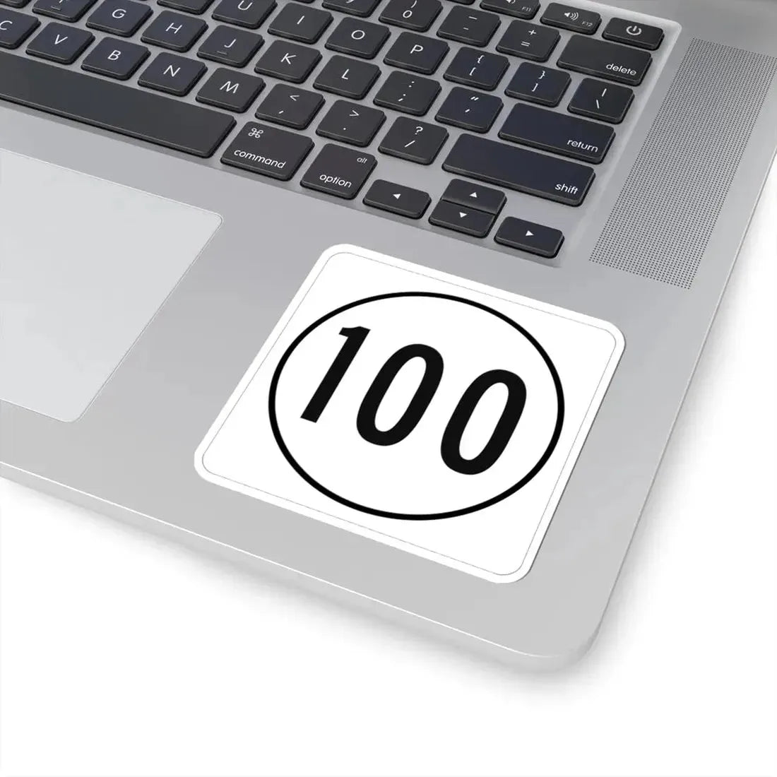 Iowa 100 1948 (Iowa) (Road Sign) STICKER Vinyl Kiss-Cut Decal - The Sticker Space