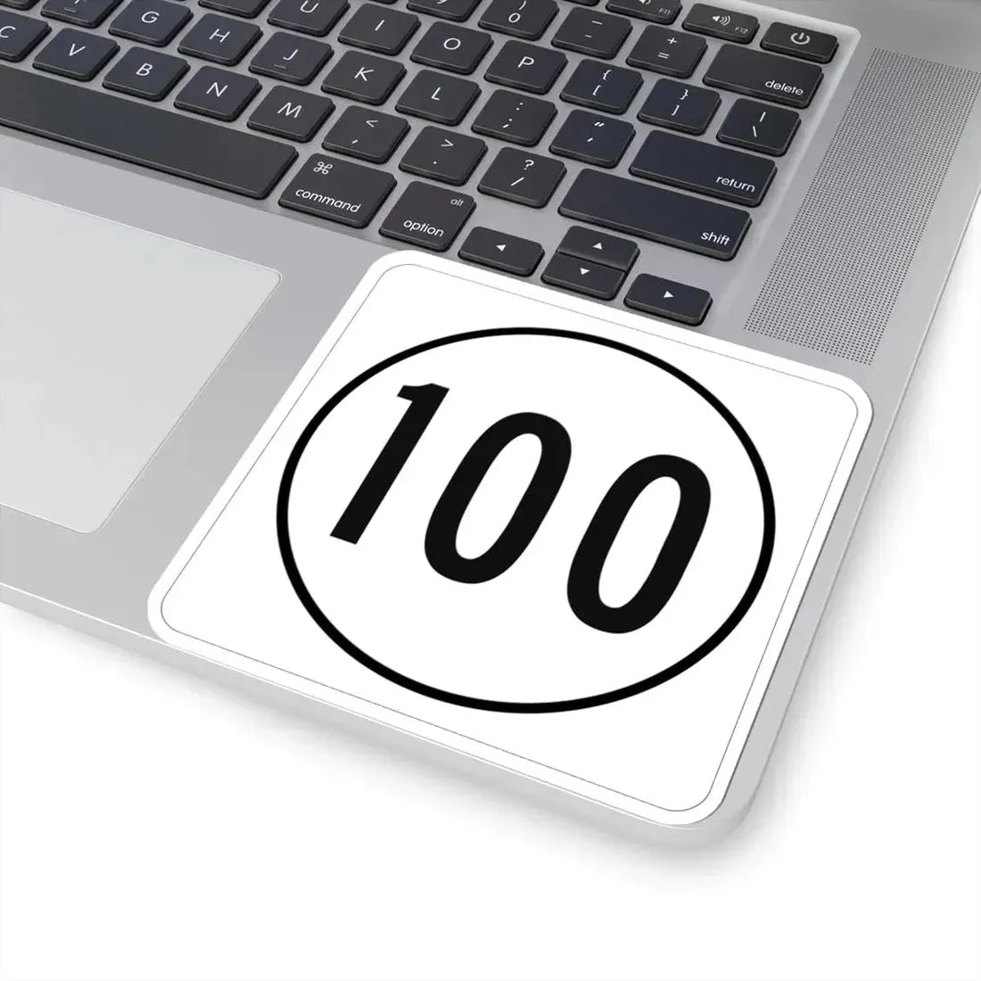 Iowa 100 1948 (Iowa) (Road Sign) STICKER Vinyl Kiss-Cut Decal - The Sticker Space