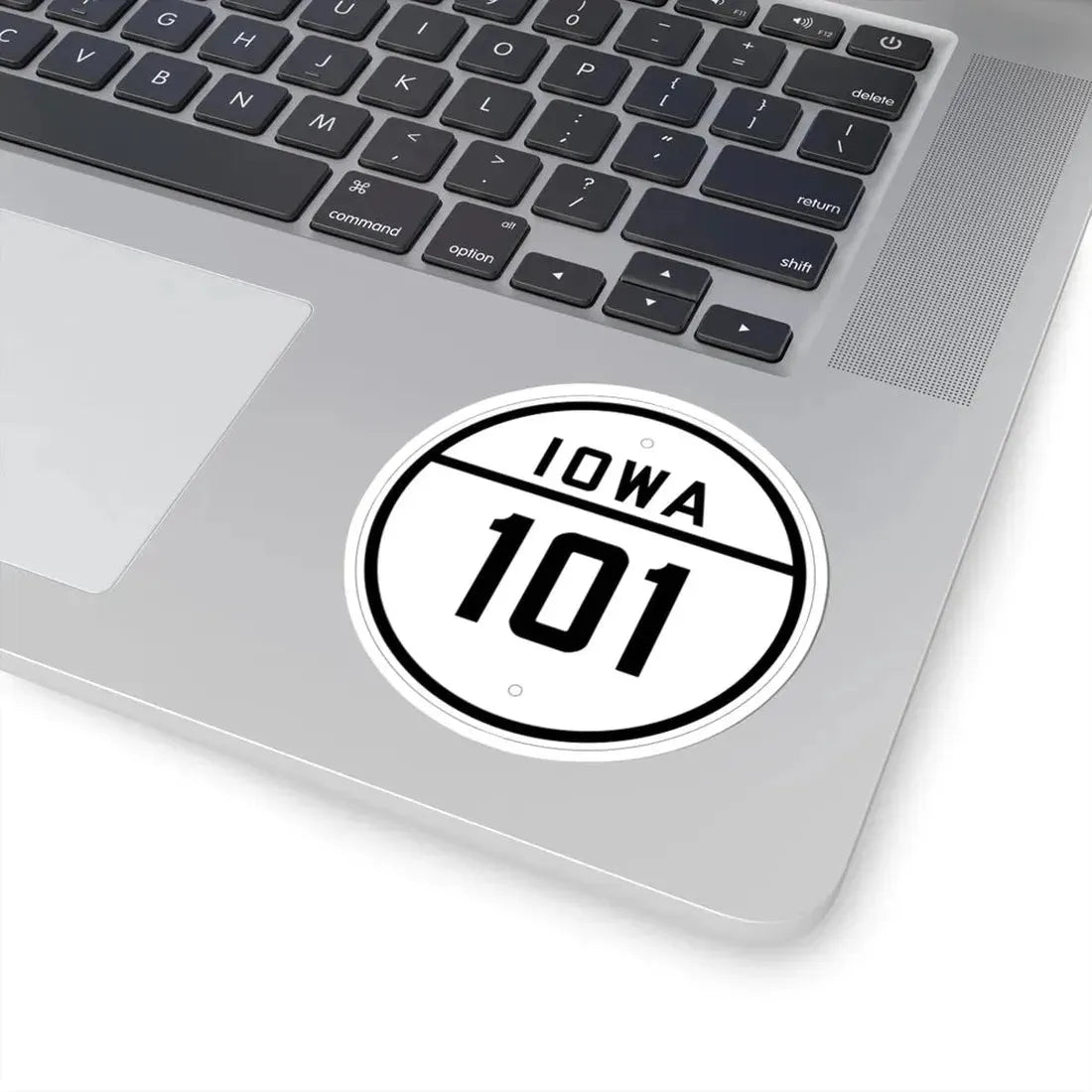 Iowa 101 1926 (Iowa) (Road Sign) STICKER Vinyl Kiss-Cut Decal - The Sticker Space