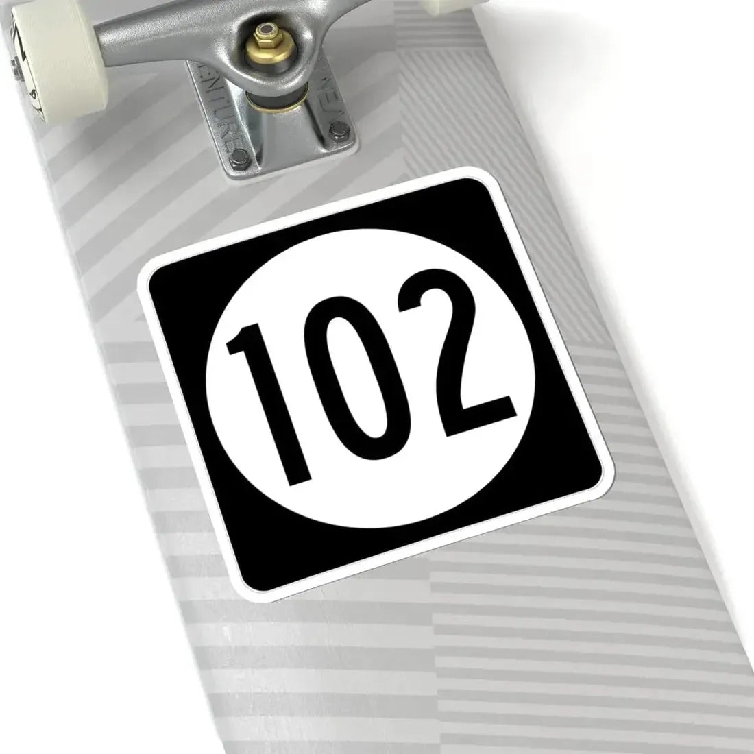 Iowa 102 (Iowa) (Road Sign) STICKER Vinyl Kiss-Cut Decal - The Sticker Space