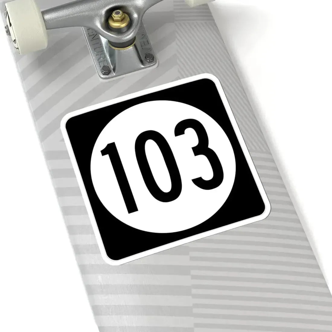 Iowa 103 (Iowa) (Road Sign) STICKER Vinyl Kiss-Cut Decal - The Sticker Space