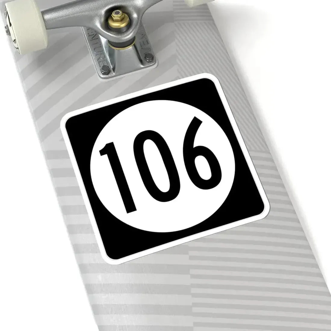 Iowa 106 (Iowa) (Road Sign) STICKER Vinyl Kiss-Cut Decal - The Sticker Space