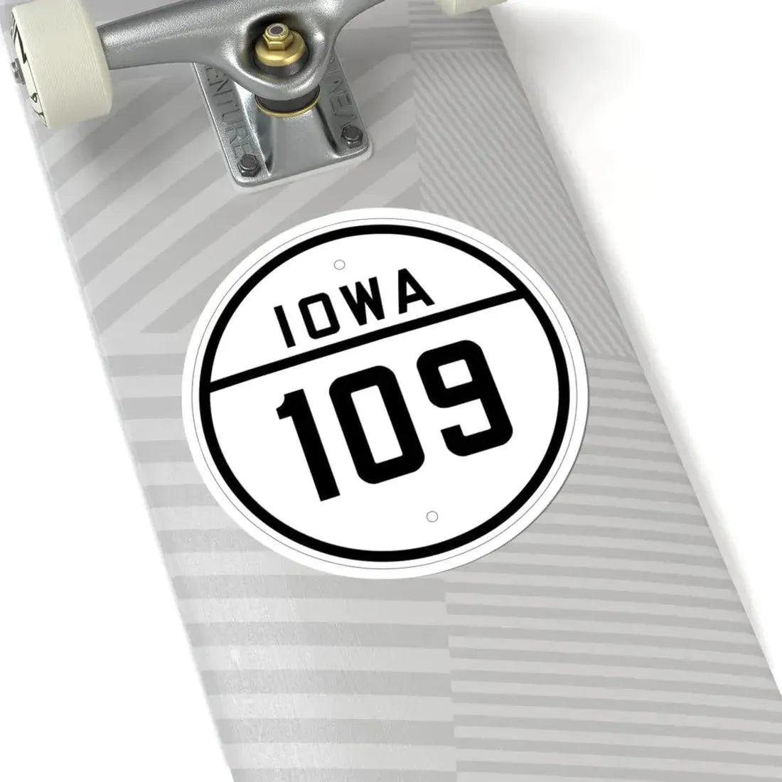 Iowa 109 1926 (Iowa) (Road Sign) STICKER Vinyl Kiss-Cut Decal - The Sticker Space