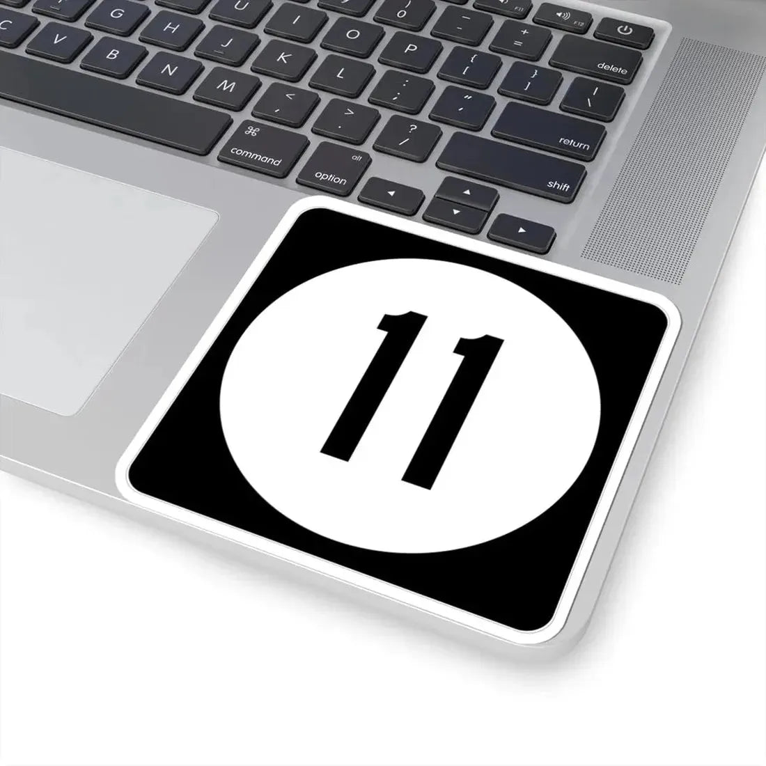 Iowa 11 (Iowa) (Road Sign) STICKER Vinyl Kiss-Cut Decal - The Sticker Space