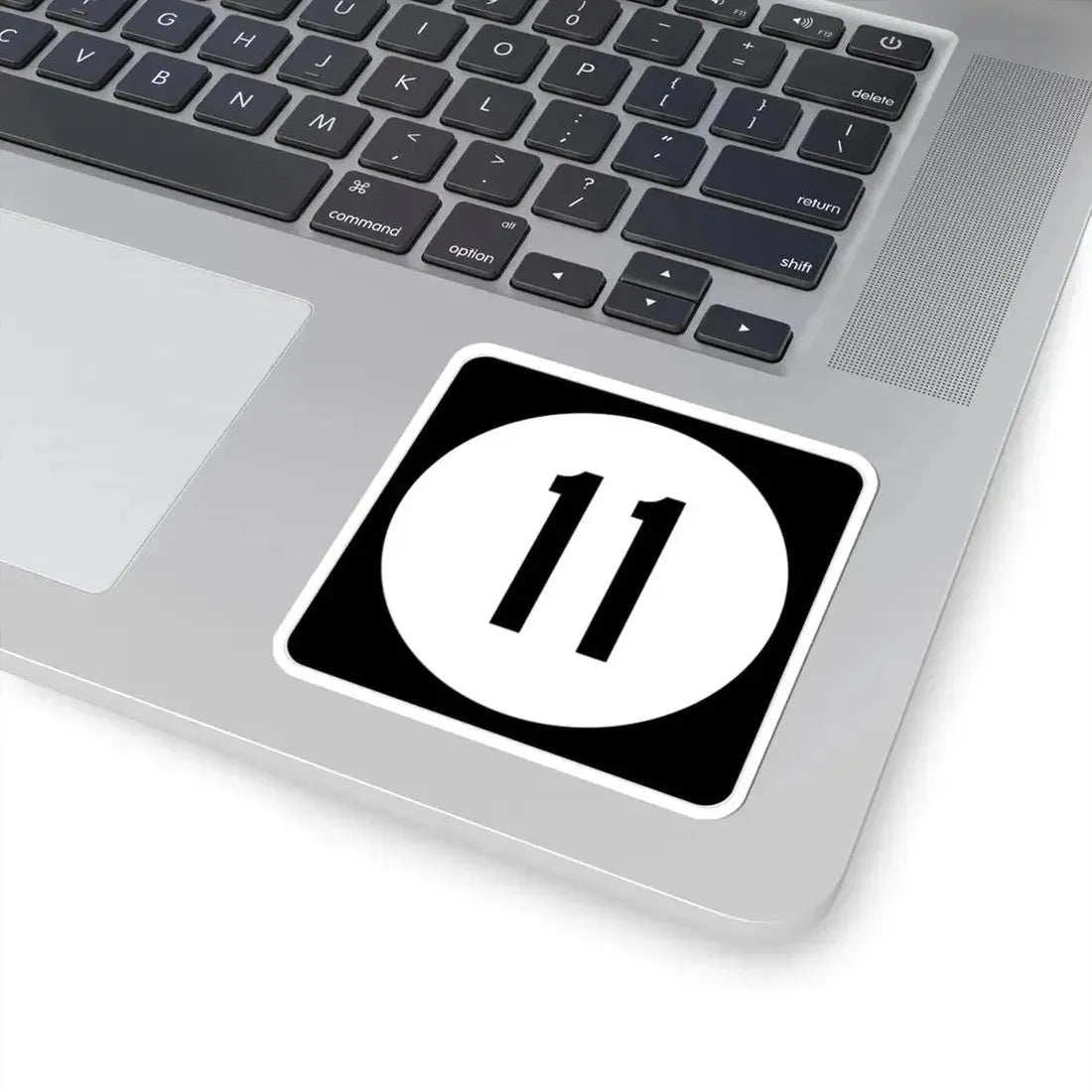 Iowa 11 (Iowa) (Road Sign) STICKER Vinyl Kiss-Cut Decal - The Sticker Space