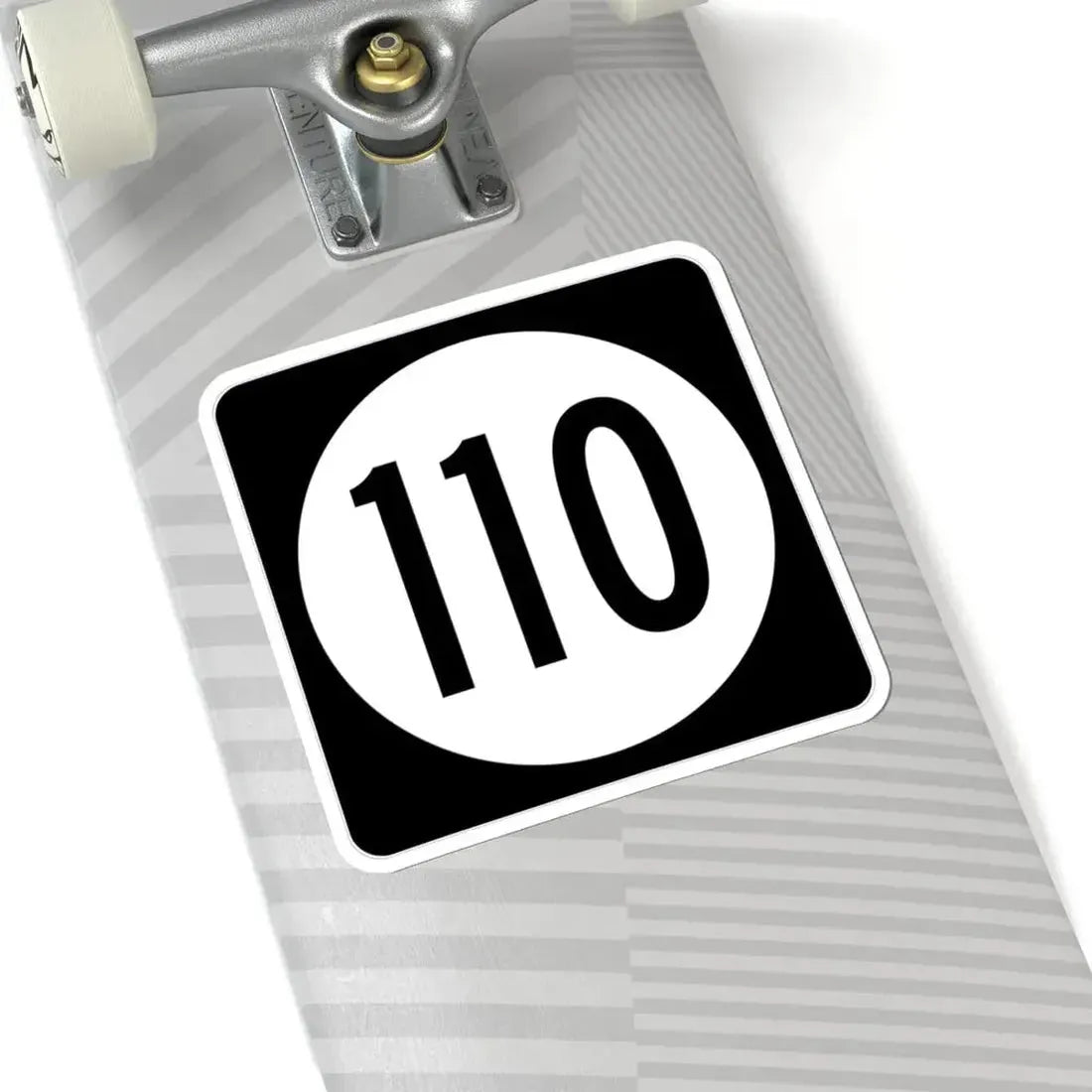 Iowa 110 (Iowa) (Road Sign) STICKER Vinyl Kiss-Cut Decal - The Sticker Space