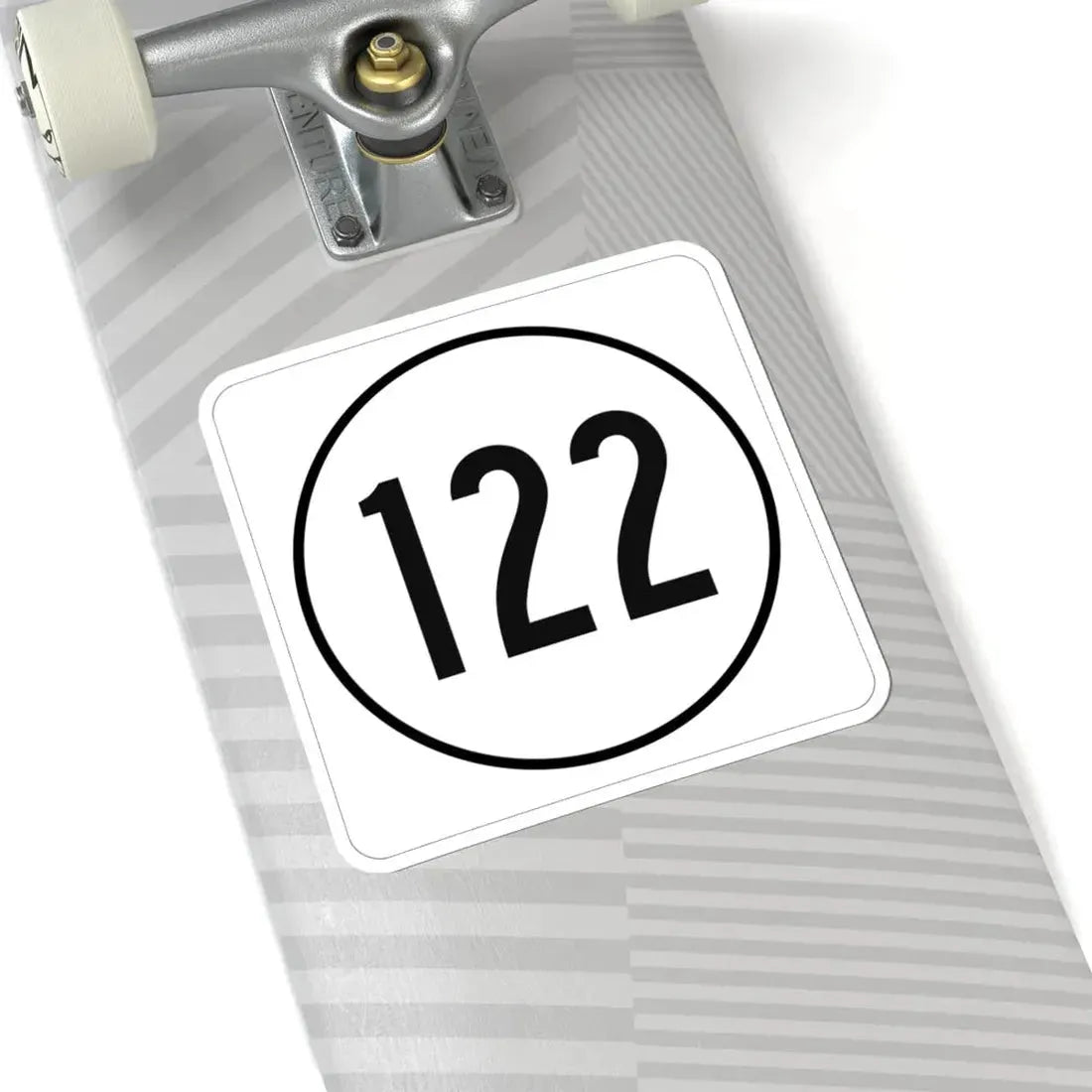 Iowa 122 1948 (Iowa) (Road Sign) STICKER Vinyl Kiss-Cut Decal - The Sticker Space