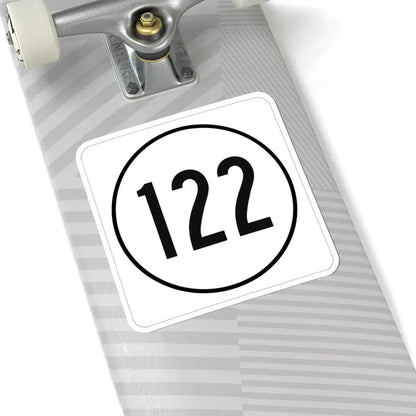 Iowa 122 1948 (Iowa) (Road Sign) STICKER Vinyl Kiss-Cut Decal - The Sticker Space