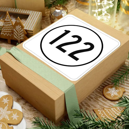 Iowa 122 1948 (Iowa) (Road Sign) STICKER Vinyl Kiss-Cut Decal - The Sticker Space