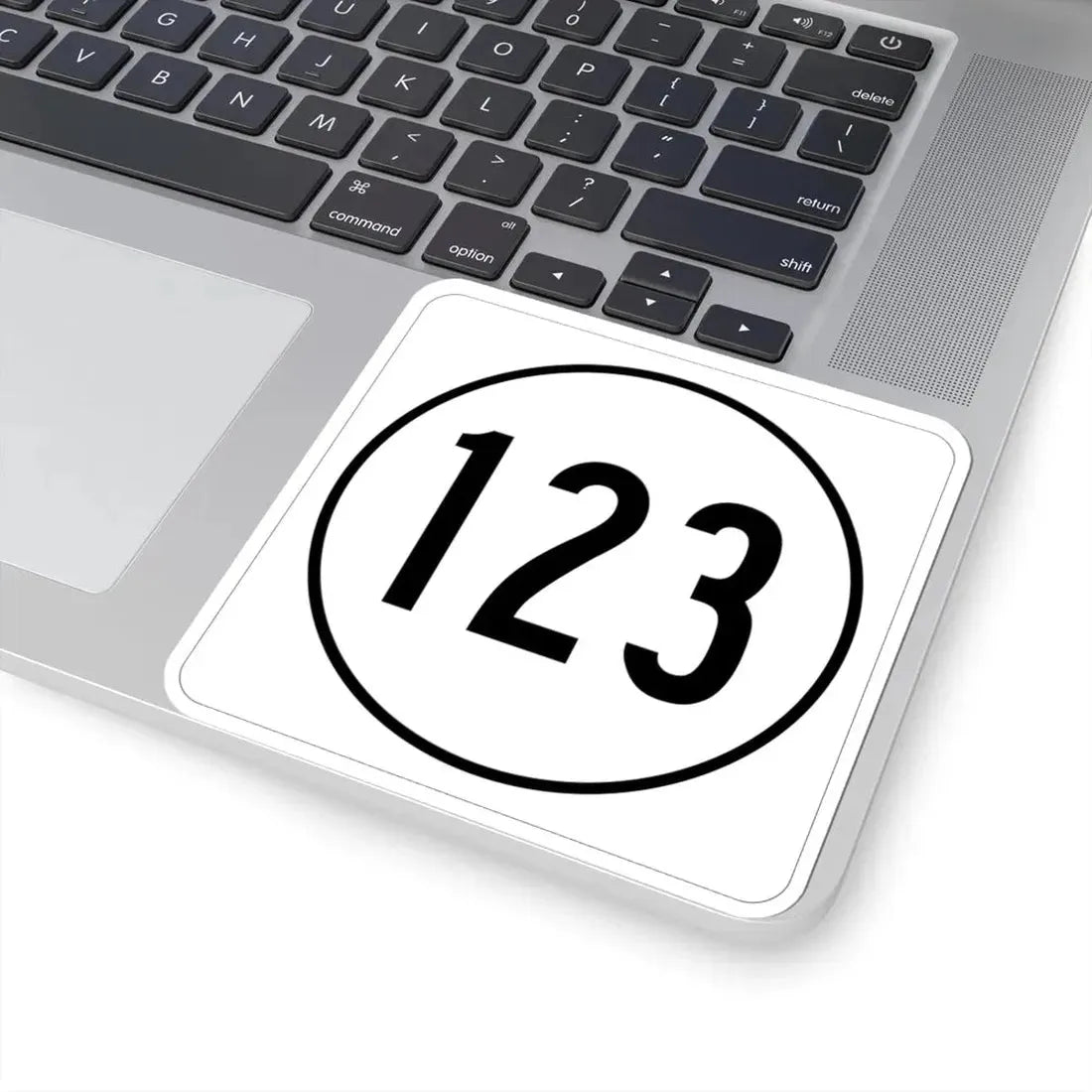 Iowa 123 1948 (Iowa) (Road Sign) STICKER Vinyl Kiss-Cut Decal - The Sticker Space